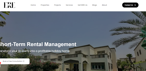 Ere Homes short-term rental and Airbnb property management services in Dubai with full maintenance, guest support, and DTCM compliance